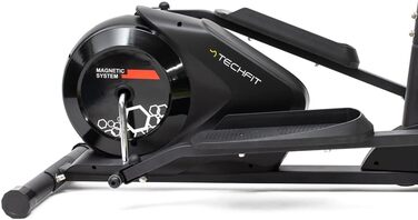 Еліптичний тренажер TechFit E300 для дому, магнітний, кардіо та фітнес, для схуднення, розміри 120x58x155 см