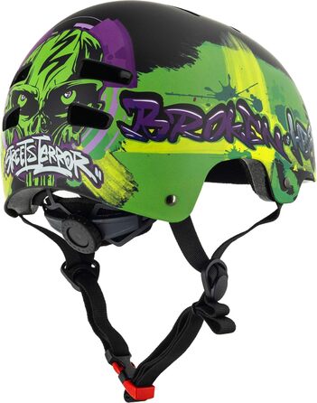 Шолом Broken Head для скейтборду, велосипеда, MTB, BMX, регульований розмір