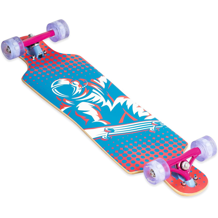 Лонгборд muuwmi Compact ABEC 7 Space для дітей та дорослих
