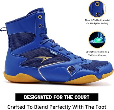 Чоловічі барсфути (босі) черевики ASHION для хайкінгу та трекінгу, зимові, водонепроникні, синього кольору, розмір 42 EU