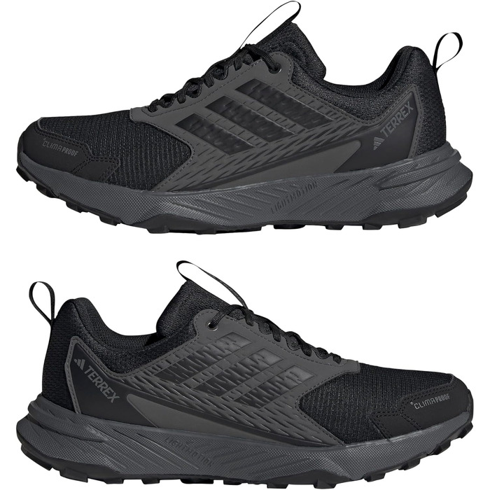 Кросівки для трейлраннінгу Adidas Terrex Tracefinder 2 Climaproof, 45 1/3 EU, чорний/сірий