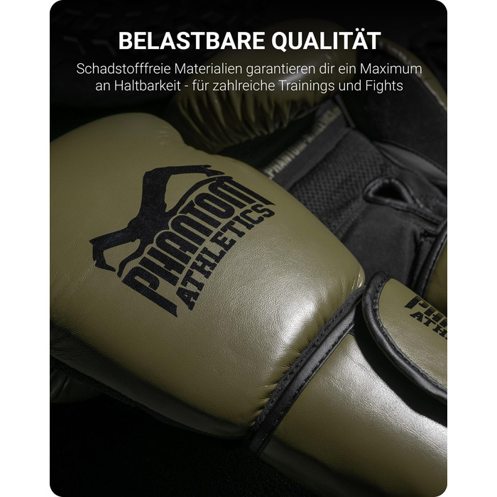 Боксерські рукавички Phantom Boxhandschuhe Elite ATF | 10- | для професійних боксерів (чоловіків та жінок)
