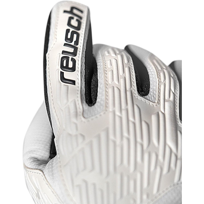 Воротарські рукавички Reusch Attrakt Infinity NC, унісекс, розмір 9, біло-чорні