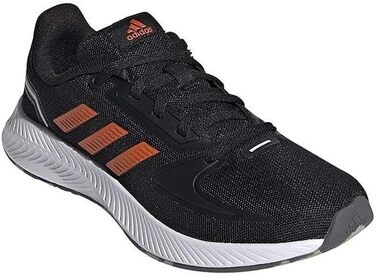 Кросівки дитячі adidas Runfalcon 2.0 чорно-помаранчеві, 28.5 EU