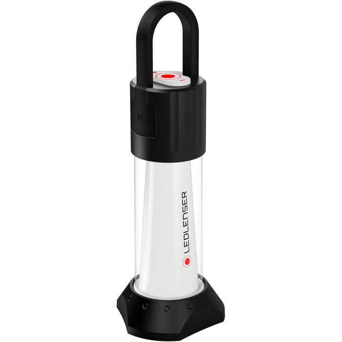 Ліхтар LED Ledlenser ML6 Warm Light 750 лм, акумуляторний, до 200 год, з Powerbank, червоне світло, магнітний, для кемпінгу, чорний