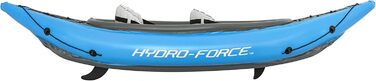 Надувний каяк Bestway Hydro-Force Cove Champion X2 331x88x45 см, комплект