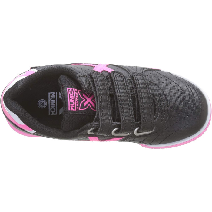 Дитячі фітнес-кеди Munich G-3 Kid VCO для хлопчиків та дівчаток (27 EU, чорний/рожевий)