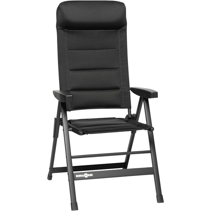 Кемпінговий стілець Brunner Skye 3D Black - чорний, поліестер