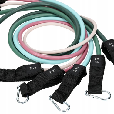 Набір фітнес-резисторів для тренувань Workout Bands, преміум якість