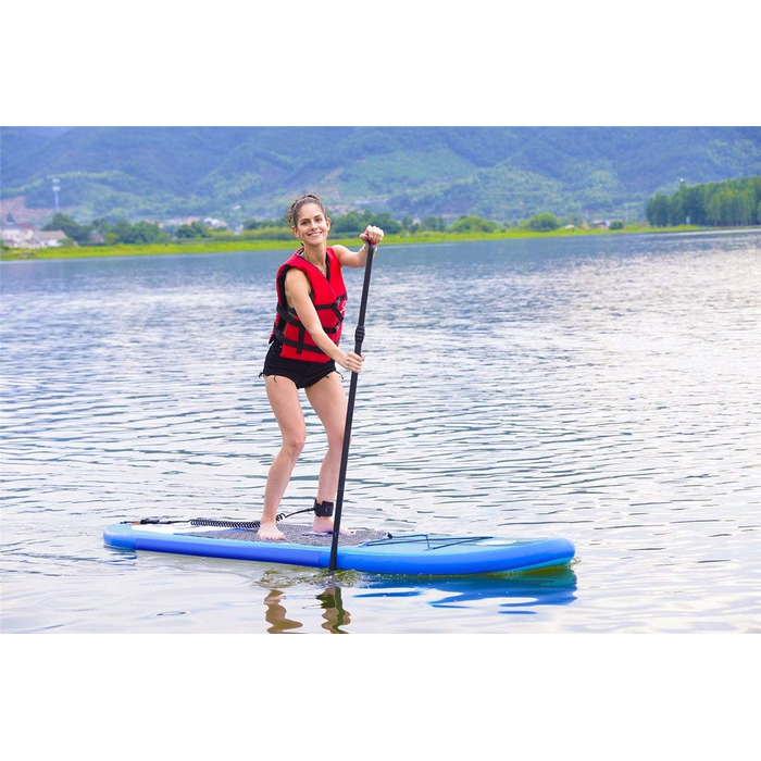 Надувна SUP-дошка Zray Evasion Deluxe 10.0, 297 см, алюмінієве весло, для серфінгу та веслування, ISUP