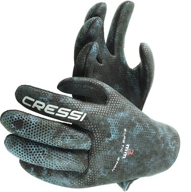 Рукавички для дайвінгу Cressi Tracina/Scorfano Camou (коричневий/зелений), 3 мм неопрен, для дорослих
