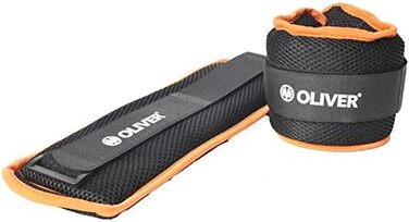 Обважнювачі для рук Oliver Prime 2x1 кг, пара, спортивні манжети для бігу та фітнесу