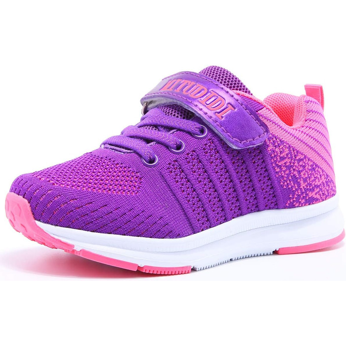 Дитячі кросівки для дівчаток: легкі, дихаючі, для бігу та занять спортом (34 EU, рожевий)