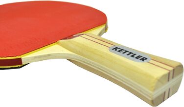 Набір для настільного тенісу Kettler Advantage: 4 гравці (4 ракетки та 8 м'ячів)