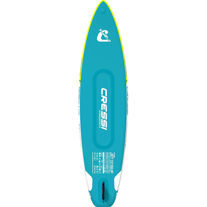 Надувна SUP-дошка Cressi iSUP комплект для дорослих, швидке накачування, аксесуари для транспортування, універсальна