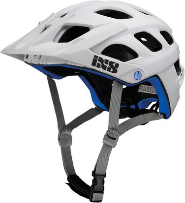 Велосипедний шолом IXS Trail Evo Electric Plus для електровелосипеда, білий, розмір ML (58-62 см)