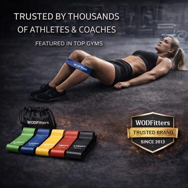 Фітнес-гуми WODFitters Mini Band 25 см для фітнесу та реабілітації