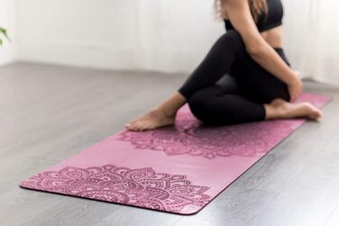 Еко-йога-мат Yoga Design Lab Infinity, антиковзкий, з ременем для перенесення, товстий, преміум якість