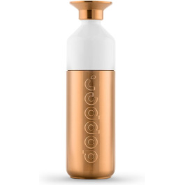 Пляшка для води Dopper Steel з нержавіючої сталі 350/490/800 мл, 1.1 л — BPA-free, герметична спортивна пляшка для спорту, офісу та активного відпочинку