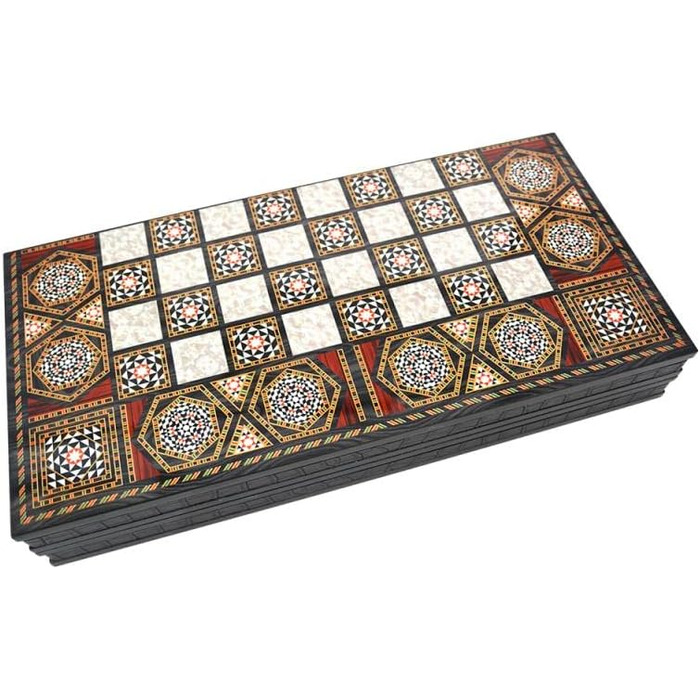 Настільна гра нарди KS Games Elegance, велика дошка з МДФ 50,5x25,5x8 см, для 2 гравців від 8 років