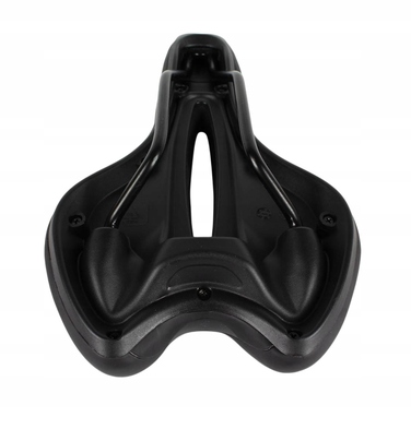 Гелеве велосипедне сідло H-Rocks Obsidian — комфортне, чорне, для MTB