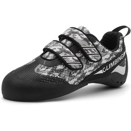 Жіночі скельні туфлі для скелелазіння, антиковзаючі, для залу та вулиці, з двома ремінцями, для початківців, 41 EU, чорні