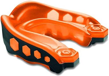 Капа Shock Doctor Gel Max для боксу, помаранчева/чорна
