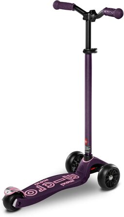 Дитячий самокат Micro Maxi Deluxe Pro з великими колесами, регульований кермо, для хлопчиків і дівчат 5-12 років