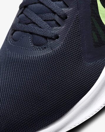 Кросівки для бігу Nike Downshifter 10 чоловічі (40.5 EU, Obsidian Lime Glow Black)