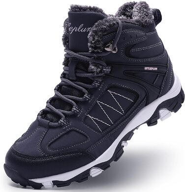 Зимові черевики ASHION для жінок: утеплені, водонепроникні, для ходьби та відпочинку на природі, розмір 36-42, колір: темно-синій