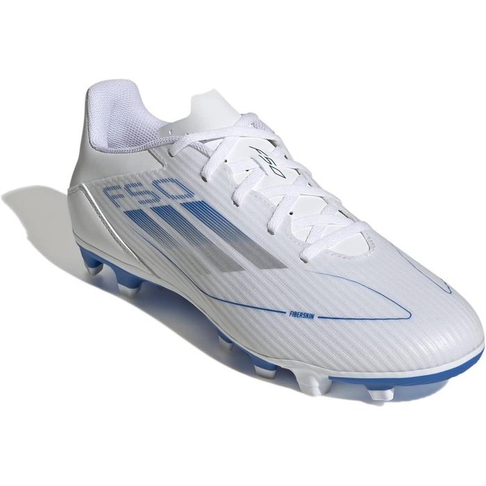 Бутси для футболу Adidas F50 Club Unisex (46 EU, Білий сріблястий)