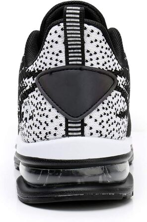 AFFINEST Легкі кросівки для бігу та спорту жіночі, чорні, сітка, антиковзаюча підошва, амортизація, розмір 42 EU