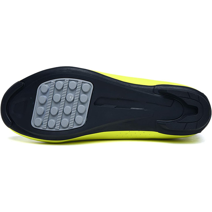 Велосипедні черевики для чоловіків та жінок, для шосе та гірського велосипеда, з гумовою підошвою, дихаючі кросівки, не блокують п'ятку, MTB черевики, розмір 38 EU, жовті