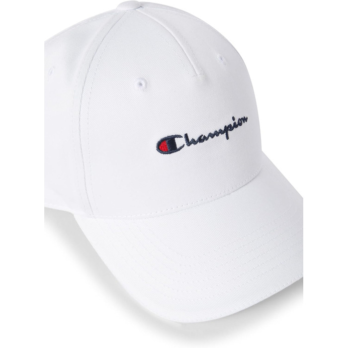 Кепка-бейсболка Champion Unisex Lifestyle Caps біла, універсальний розмір (802410)