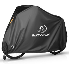 Чохол для велосипеда VARUN, водонепроникний, з анти-крадіжним отвором, чорний, розмір M