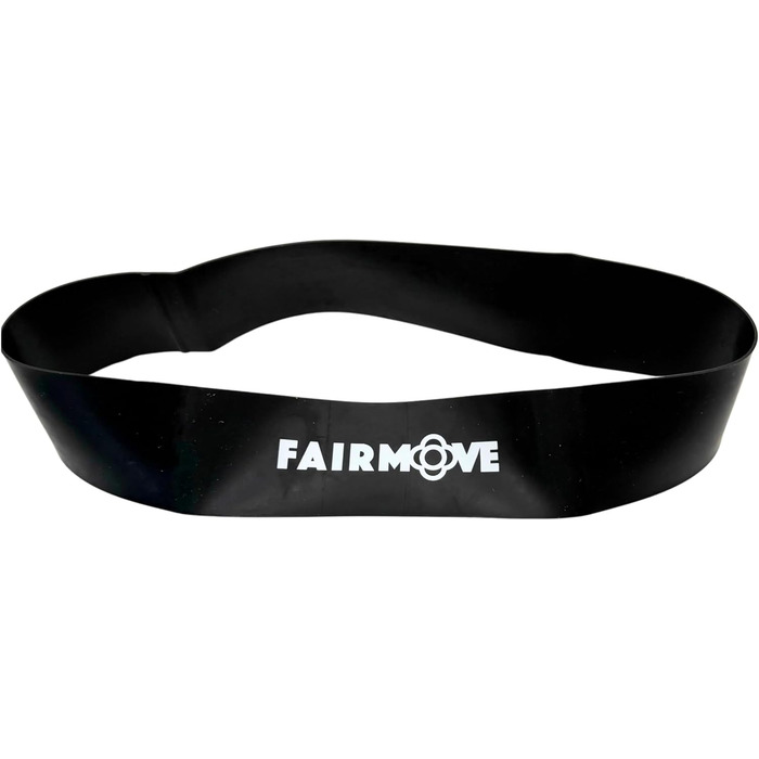 Еластичні стрічки FAIR Move для фітнесу та йоги, 100% натуральний латекс, сила 4.5 кг, чорний колір