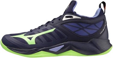 Волейбольне взуття Mizuno Unisex Wellenmaße (39 EU, Eveblue Techgreen Iolite)