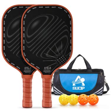Набір для піклболу: 2 ракетки, 4 м'ячі, сумка. Фібергласова поверхня. Для гри в приміщенні та на вулиці