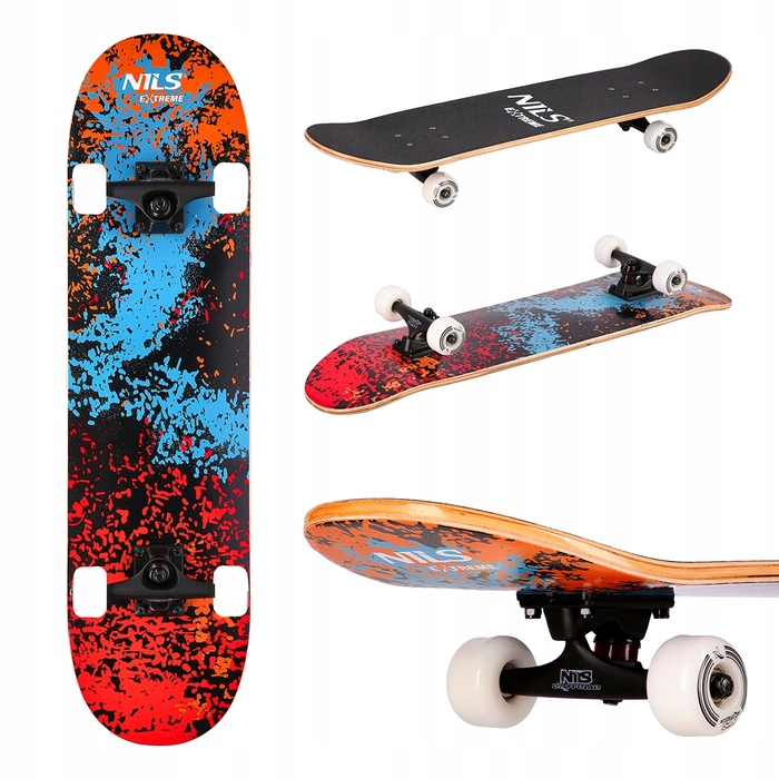 Класичний дерев'яний скейтборд для початківців