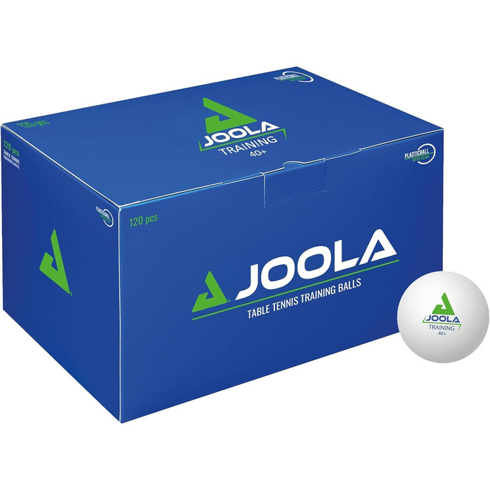 Робот для настільного тенісу JOOLA Buddy Pro V300 та набір тренувальних м'ячів 40+ (120 шт), білі
