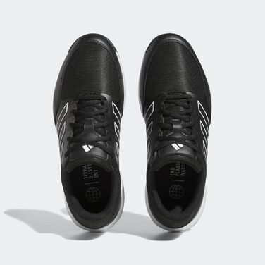 Чоловічі гольф-туфлі Adidas Tech Response 3.0 Wide (46 2/3 EU, чорний/білий)