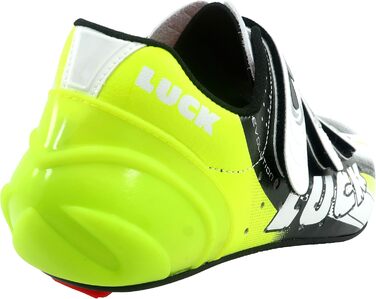 Велотуфлі Luck EVO Unisex з карбоновою підошвою, жовті, 37 EU