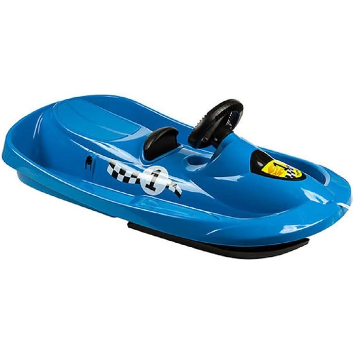 Hamax Bob - Ледянка-каталка для дітей, блакитна (Sno Formel Blau)