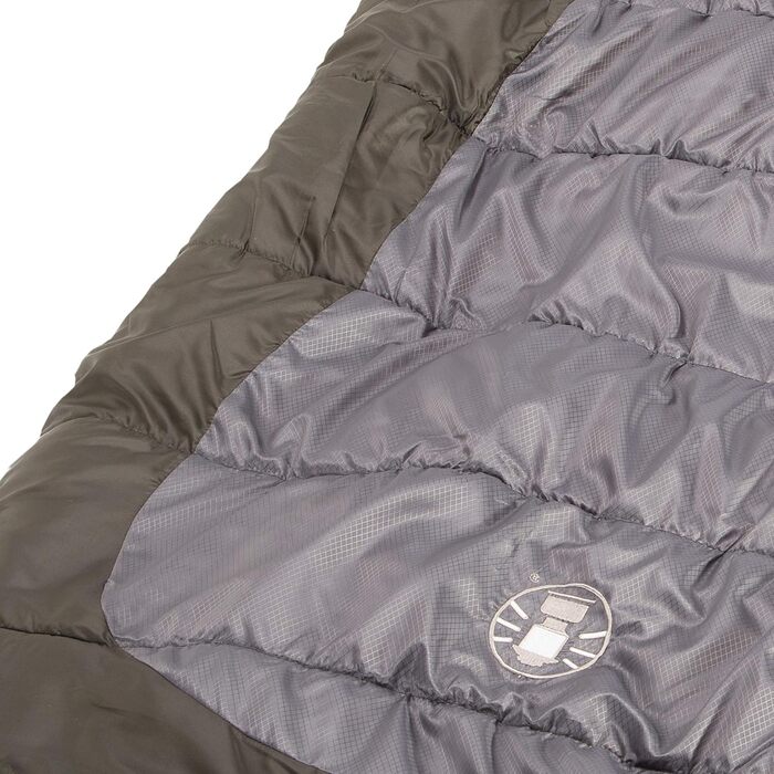 Сплячий мішок Coleman Big Basin -9°C: великий, для дорослих, з регульованою капюшоном та підкладкою з флісу