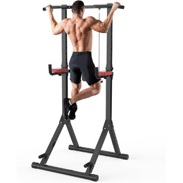 Стійка для віджимань та підтягувань Dskeuzeew Power Tower - мультифункціональний тренажер для дому, max 205 кг, регулювання висоти