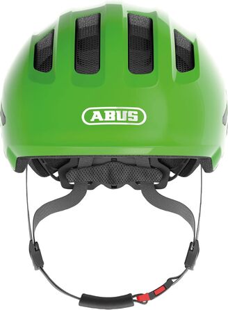 ABUS велосипедний шолом, жовтий (Signal Yellow), розмір L (56-61 см) та універсальний велосипедний шолом, зелений (Shiny Green), розмір S (45-50 см)