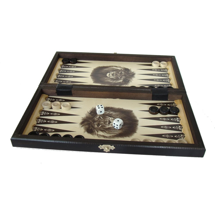 Набір шахів 3 в 1 Abio: шахи, шашки, нарди. Дерев'яне шахове поле 35,5x35,5 см. Якісний, складаний набір для дорослих.