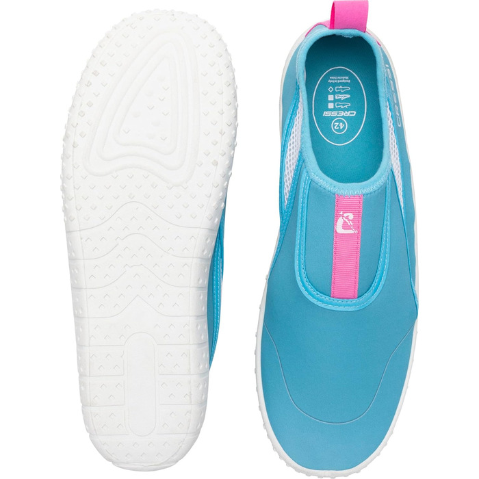 Взуття CRESSI Kiwi - унісекс, для водних видів спорту та прогулянок у вологому середовищі, біле, 46 EU