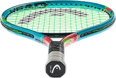 Дитяча тенісна ракетка Head Novak 23, синя, для дітей 6-8 років, розмір ручки 05