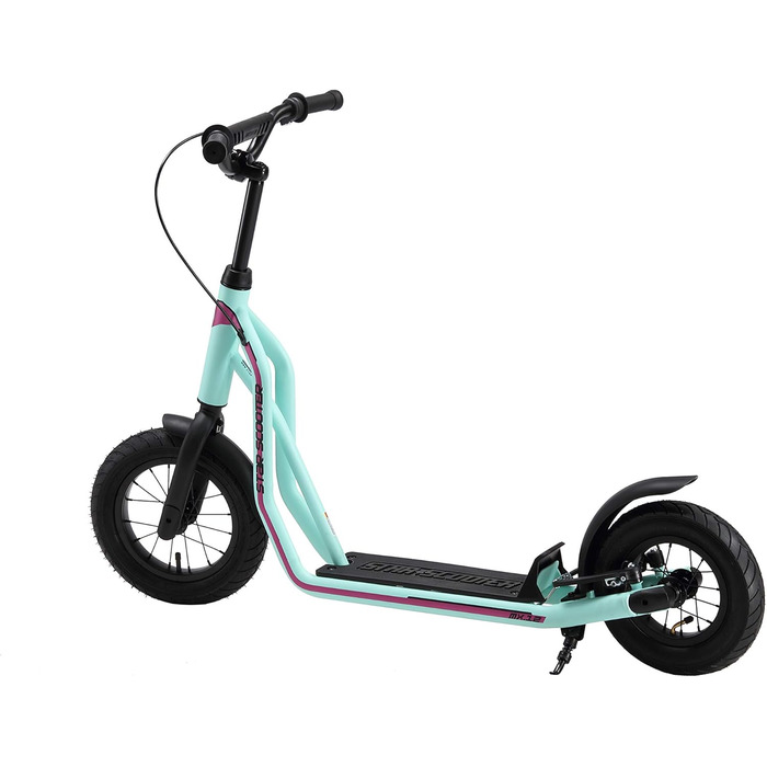Дитячий самокат STAR SCOOTER 12/10 дюймів, надувні колеса, для міста, від 6-7 років